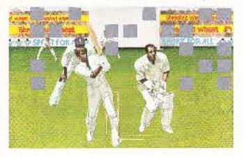 1980 Nabisco Scratch Card Game #NNO Cricket Front
