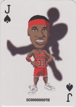 2020 2012 Baraja Del Jugon Playing Cards Reissue #J♠ Scottie Pippen Front