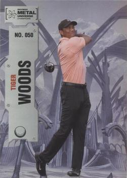 2022 SkyBox Metal Universe Champions - Spectrum #050 Tiger Woods Front