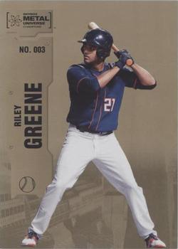 2022 SkyBox Metal Universe Champions - Gold Spectrum #003 Riley Greene Front