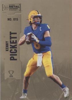 2022 SkyBox Metal Universe Champions - Gold Spectrum #015 Kenny Pickett Front