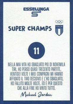2021 Esselunga Super Champs Stickers #11 Michael Piccolruaz Back