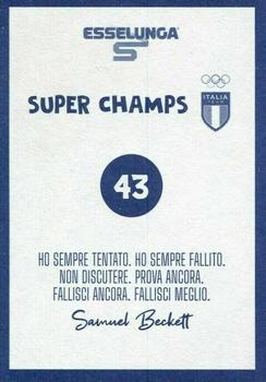 2021 Esselunga Super Champs Stickers #43 Matteo Lodo / Giuseppe Vicino Back