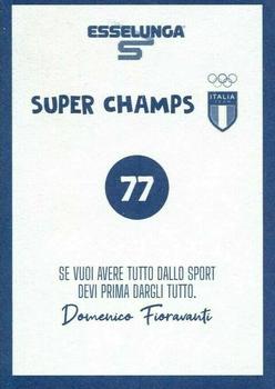 2021 Esselunga Super Champs Stickers #77 Fabio Basile Back