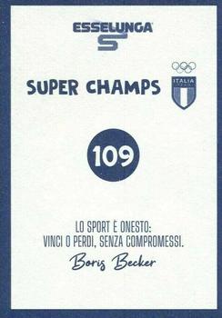 2021 Esselunga Super Champs Stickers #109 Mara Navarria Back