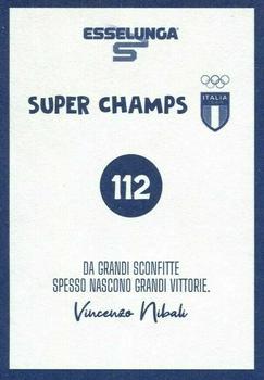 2021 Esselunga Super Champs Stickers #112 Alessio Foconi Back