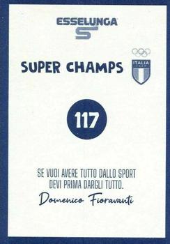 2021 Esselunga Super Champs Stickers #117 Alessandro Mazzara Back