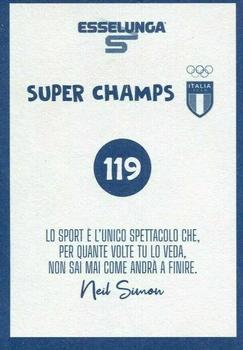 2021 Esselunga Super Champs Stickers #119 Softball Back