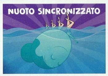 2021 Esselunga Super Champs Stickers #137 Synchronized Swimming Front