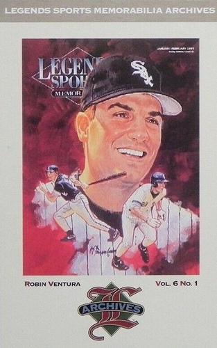 1993-94 Legends Sports Memorabilia Archives Postcards (Subscriptions offer) #NNO Robin Ventura Front