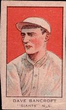 1921 W551 Strip Cards #NNO Dave Bancroft Front