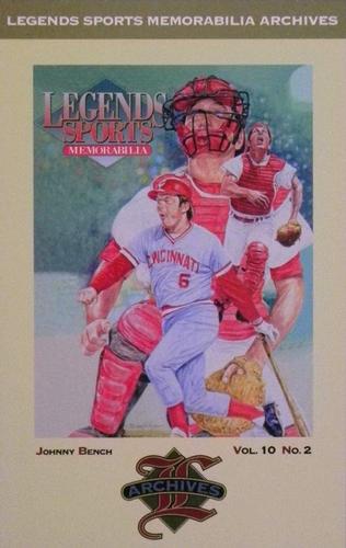 1998 Legends Sports Memorabilia Archives Postcards #NNO Johnny Bench Front