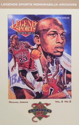 1998 Legends Sports Memorabilia Archives Postcards #NNO Michael Jordan Front