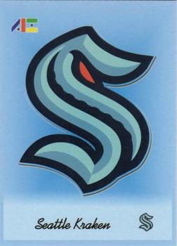 2020-21 All Sports (Unlicensed) - Blue #SK-1 Seattle Kraken Logo Front