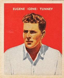 1933 U.S. Caramel (R328) #15 Gene Tunney Front