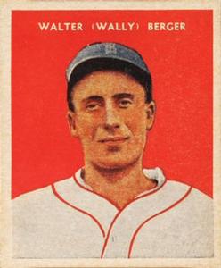 1933 U.S. Caramel (R328) #19 Wally Berger Front