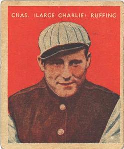 1933 U.S. Caramel (R328) #20 Charles Ruffing Front