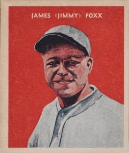 1933 U.S. Caramel (R328) #23 Jimmy Foxx Front