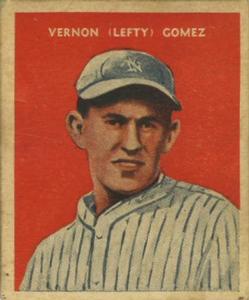 1933 U.S. Caramel (R328) #31 Lefty Gomez Front