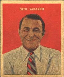 1933 U.S. Caramel (R328) #9 Gene Sarazen Front
