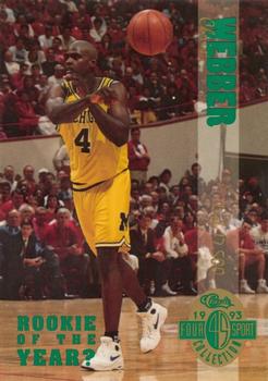 1993 Classic Four Sport #NNO Chris Webber / Anfernee Hardaway Front