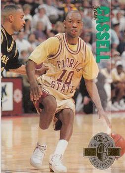 1993 Classic Four Sport #19 Sam Cassell Front