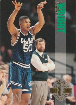1993 Classic Four Sport #72 Luther Wright Front