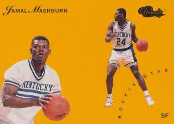1993 Classic Four Sport #NNO Jamal Mashburn Front