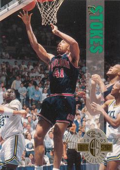 1993 Classic Four Sport #60 Ed Stokes Front