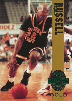 1993 Classic Four Sport - Gold #57 Bryon Russell Front
