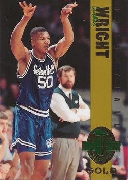 1993 Classic Four Sport - Gold #72 Luther Wright Front