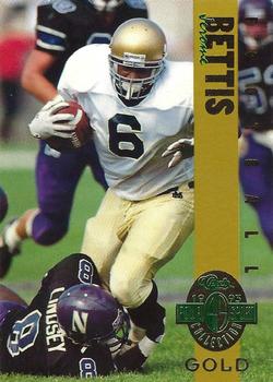 1993 Classic Four Sport - Gold #100 Jerome Bettis Front