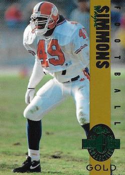 1993 Classic Four Sport - Gold #178 Wayne Simmons Front