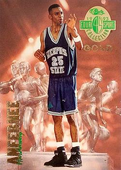 1993 Classic Four Sport - Gold #313 Anfernee Hardaway Front