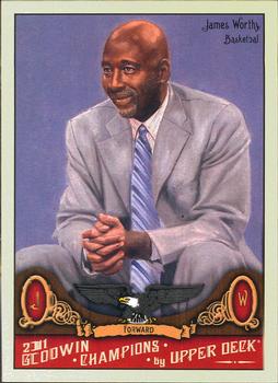 2011 Upper Deck Goodwin Champions #115 James Worthy Front