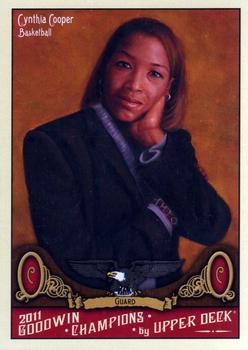 2011 Upper Deck Goodwin Champions #33 Cynthia Cooper Front