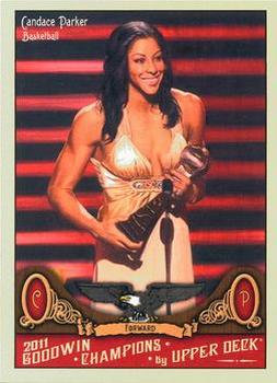 2011 Upper Deck Goodwin Champions #100 Candace Parker Front