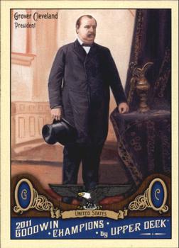 2011 Upper Deck Goodwin Champions #179 Grover Cleveland Front