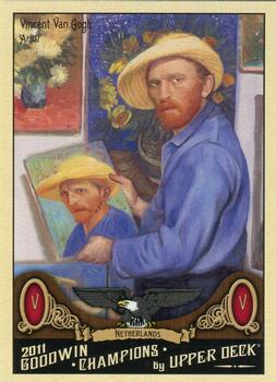 2011 Upper Deck Goodwin Champions #197 Vincent Van Gogh Front