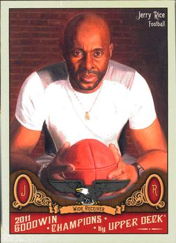 2011 Upper Deck Goodwin Champions #83 Jerry Rice Front