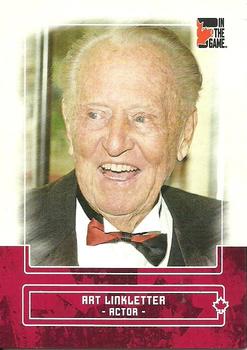 2011 In The Game Canadiana #6 Art Linkletter Front