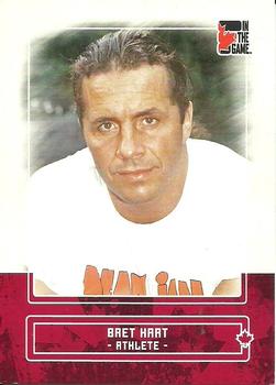 2011 In The Game Canadiana #9 Bret Hart Front