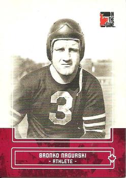 2011 In The Game Canadiana #10 Bronko Nagurski Front