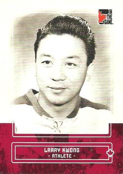 2011 In The Game Canadiana #22 Larry Kwong Front
