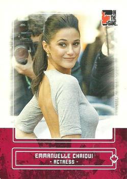2011 In The Game Canadiana #25 Emmanuelle Chriqui Front