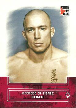 2011 In The Game Canadiana #31 Georges St-Pierre Front