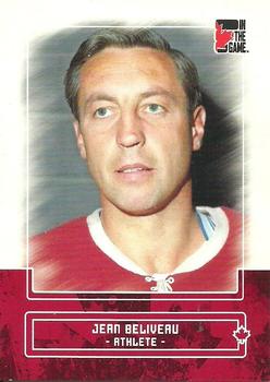 2011 In The Game Canadiana #42 Jean Beliveau Front