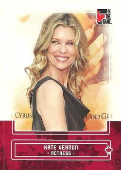 2011 In The Game Canadiana #52 Kate Vernon Front