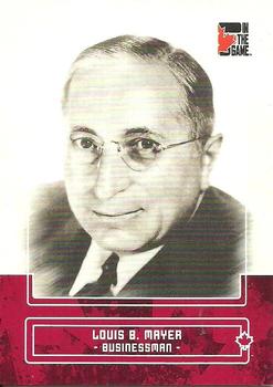 2011 In The Game Canadiana #58 Louis B. Mayer Front