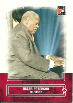 2011 In The Game Canadiana #69 Oscar Peterson Front